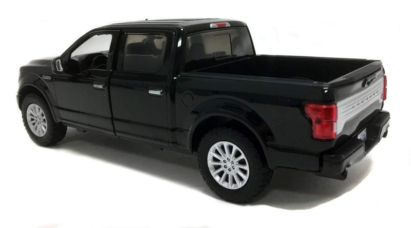 MOTORMAX 2019 Ford F-150 Limited Crew Cab Pickup Truck Black 1/24-1/27 Diecast Model Car by Motormax 79364 - Image 2